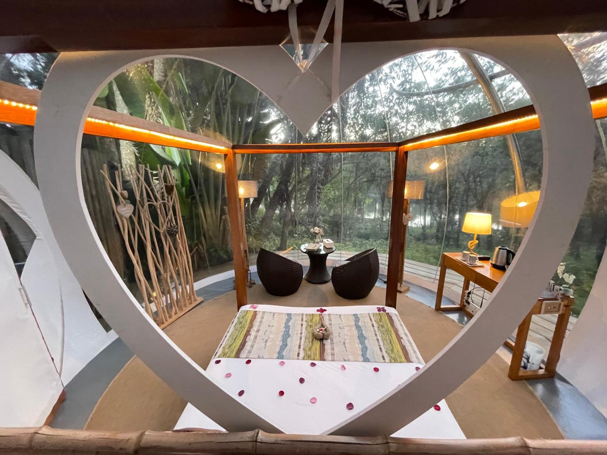 Bubble Lodge Bois Cheri Plantation Eksteriør bilde
