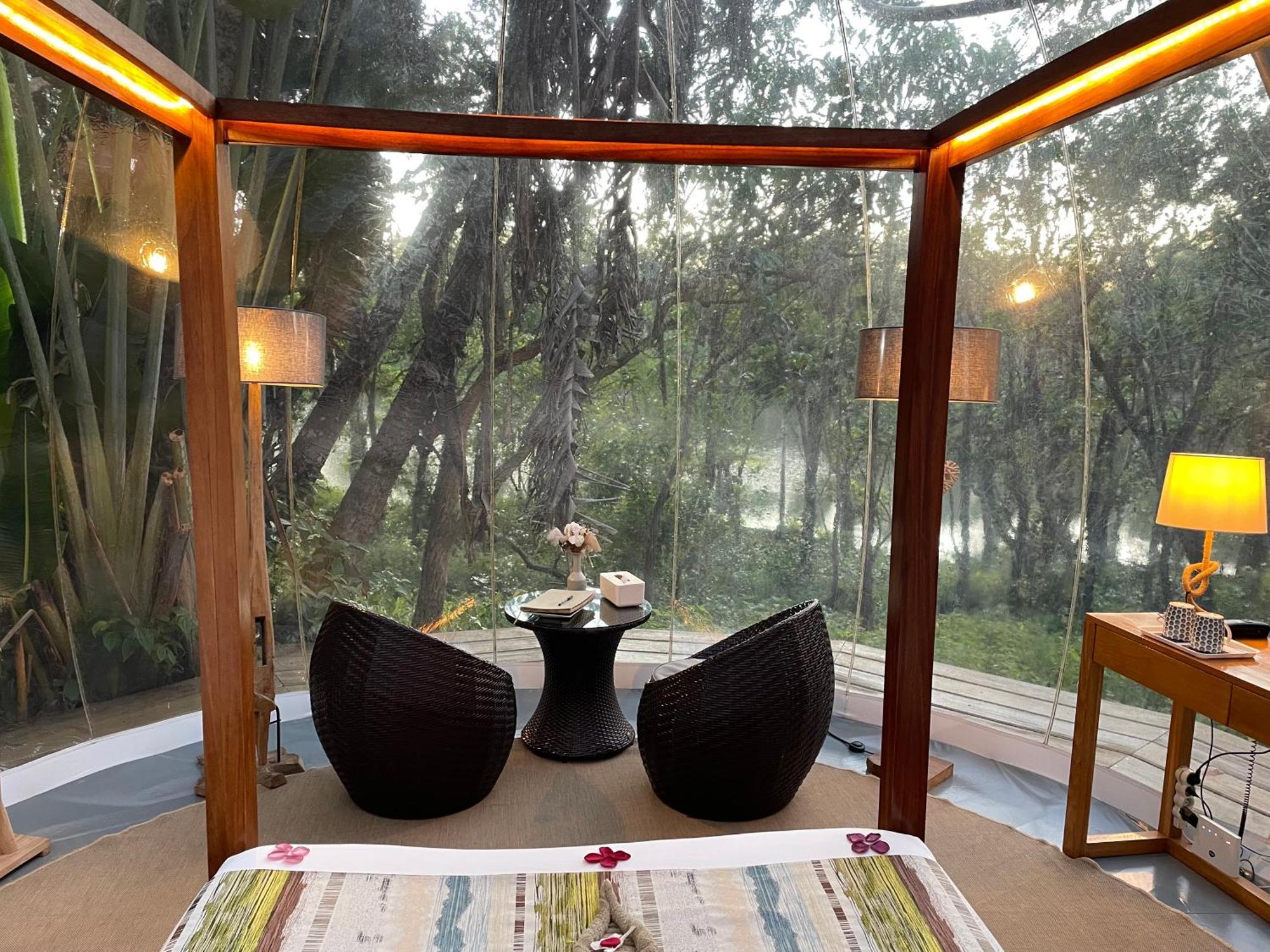 Bubble Lodge Bois Cheri Plantation Eksteriør bilde