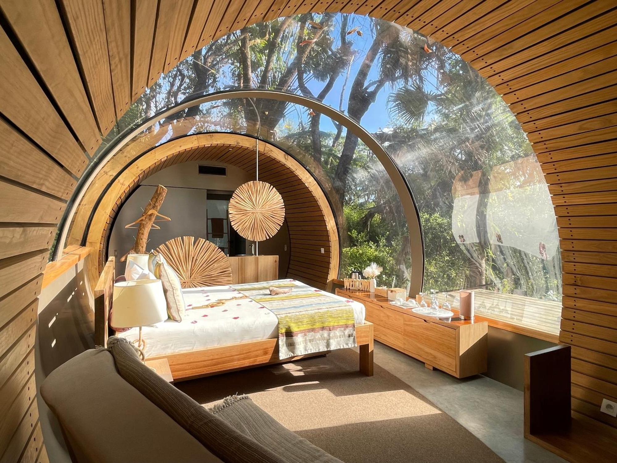 Bubble Lodge Bois Cheri Plantation Eksteriør bilde